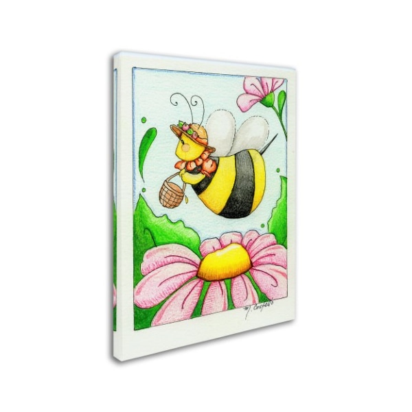 Maureen Lisa Costello 'A Buzzbee' Canvas Art,24x32